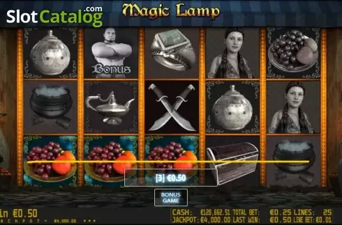 Скрин8. Magic Lamp HD слот