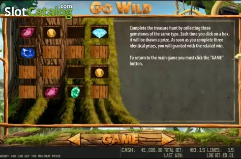 Скрин5. Go Wild HD слот