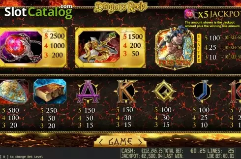 Скрин2. Dragon's Reels HD слот