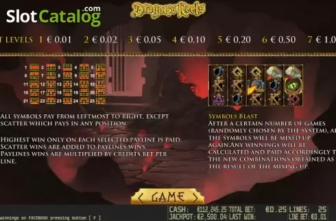 Скрин5. Dragon's Reels HD слот