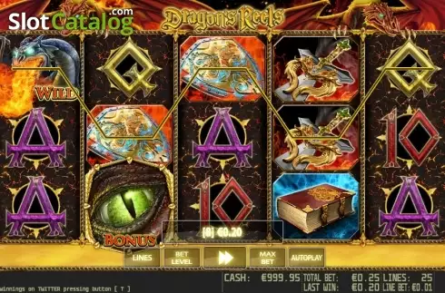 Скрин7. Dragon's Reels HD слот