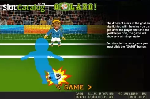 Скрин5. Golazo HD слот