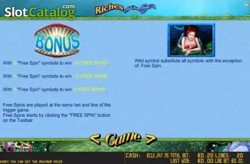 Скрин3. Riches of the Sea HD слот