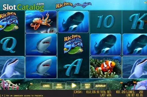 Скрин5. Riches of the Sea HD слот
