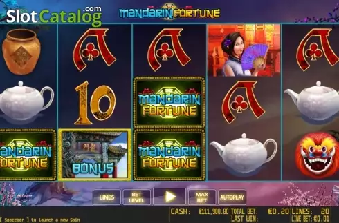 Mandarin Fortune HD логотип
