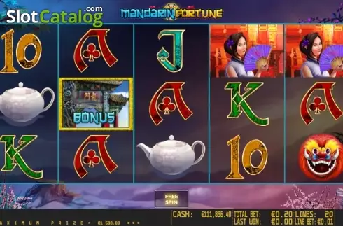 Скрин6. Mandarin Fortune HD слот