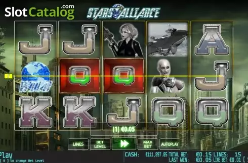 Скрин4. Stars Alliance HD слот