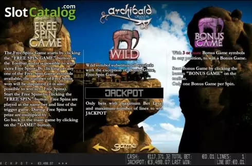 Скрин3. Archibald Oriental Tales HD слот