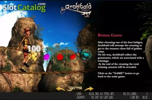 Скрин4. Archibald Oriental Tales HD слот