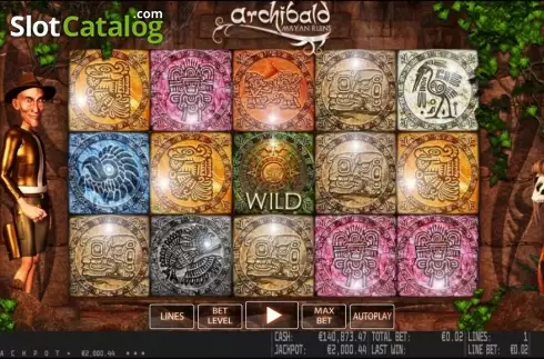 Скрин6. Archibald Mayan Ruins HD слот