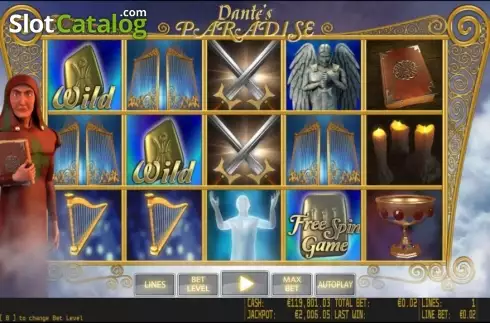 Скрин6. Dante's Paradise HD слот