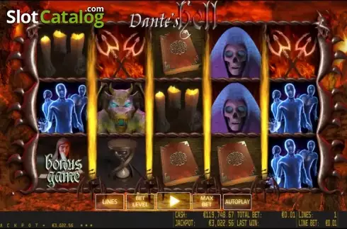 Скрин2. Dante's Hell HD слот