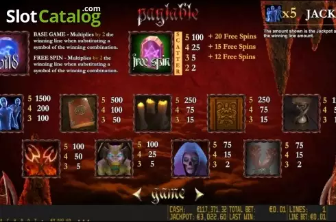 Скрин3. Dante's Hell HD слот