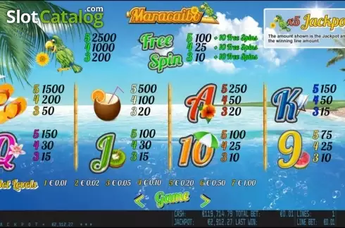Скрин2. Maracaibo HD слот