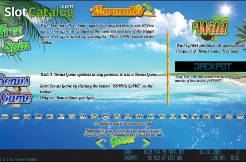 Скрин3. Maracaibo HD слот