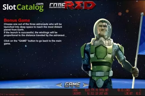 Скрин4. Code Red HD слот