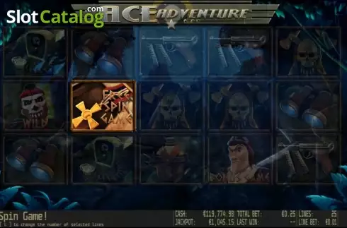 Скрин6. Ace Adventure HD слот