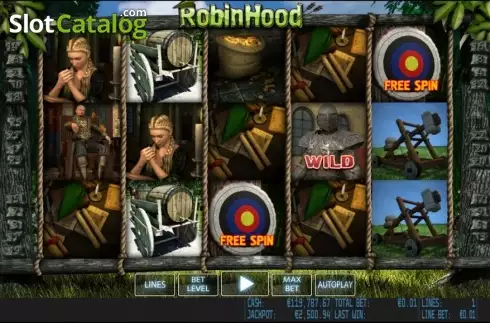 Скрин6. Robin Hood HD слот