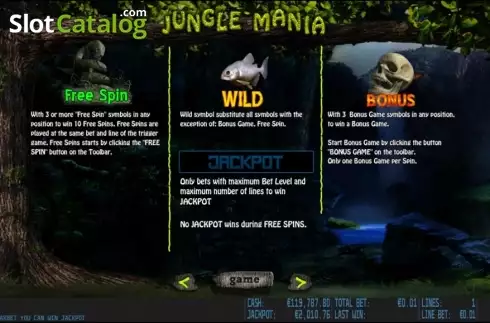 Скрин3. Jungle Mania HD слот