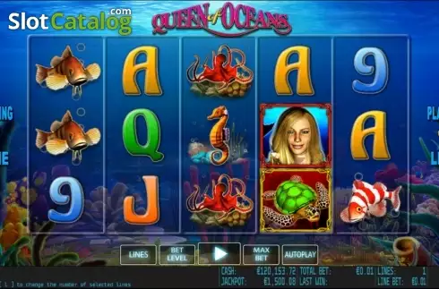 Скрин4. Queen of Oceans HD слот