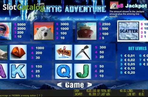 Скрин2. Artic Adventure HD слот