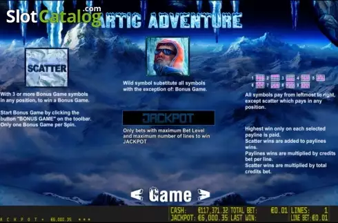 Скрин3. Artic Adventure HD слот