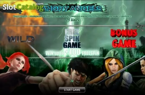 Angry Angels HD логотип
