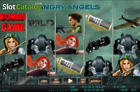 Скрин5. Angry Angels HD слот