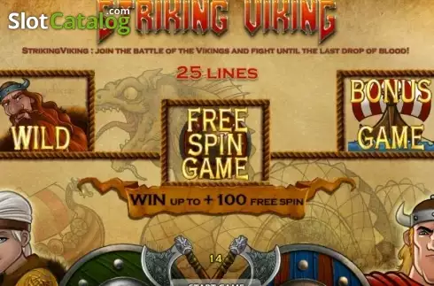 Скрин2. Striking Viking HD слот