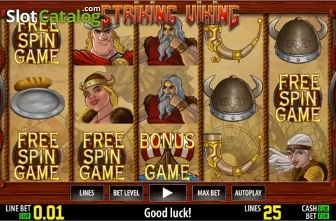 Скрин7. Striking Viking HD слот