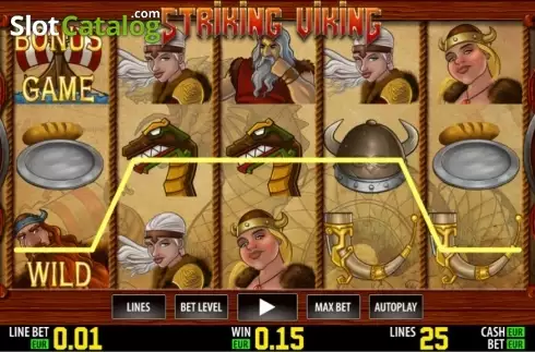 Скрин8. Striking Viking HD слот