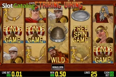 Скрин9. Striking Viking HD слот