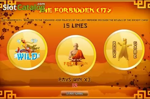 Скрин2. The Forbidden City HD слот