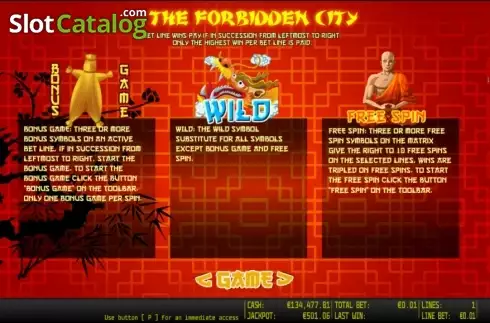 Скрин4. The Forbidden City HD слот