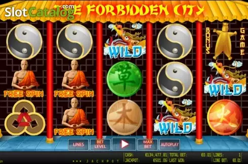 Скрин6. The Forbidden City HD слот