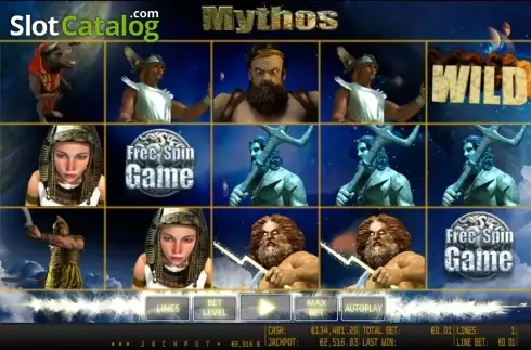 Скрин5. Mythos HD слот