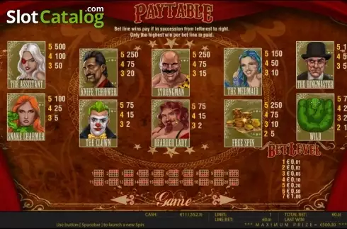 Скрин2. Freaky Fortune HD слот