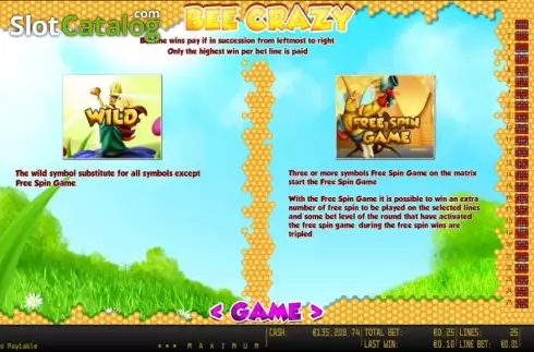 Скрин4. Bee Crazy HD слот