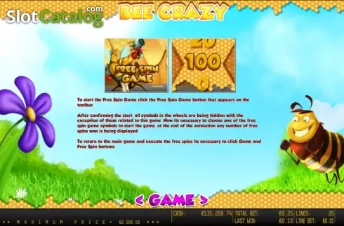 Скрин5. Bee Crazy HD слот
