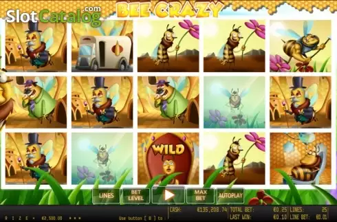 Скрин6. Bee Crazy HD слот