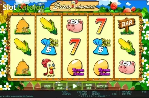 Скрин6. Farm Adventures HD слот
