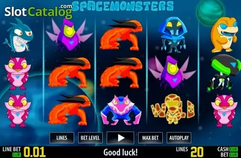 Скрин5. Space Monsters HD слот