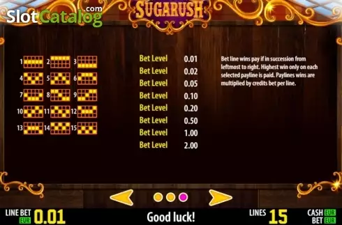 Скрин4. Sugarush HD слот