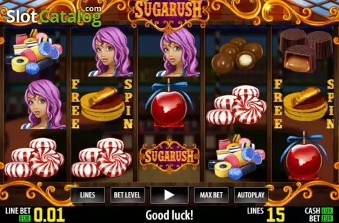 Скрин5. Sugarush HD слот
