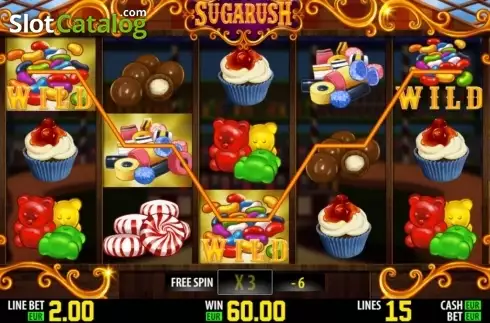 Скрин8. Sugarush HD слот
