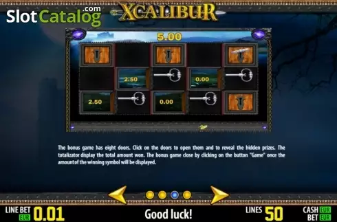 Скрин4. Xcalibur HD слот