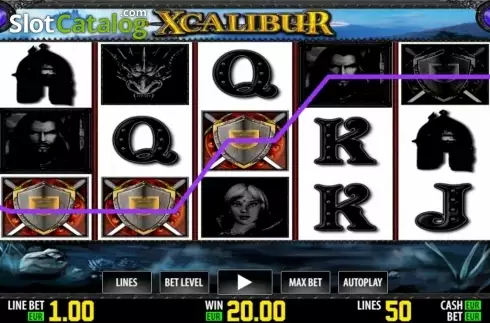 Скрин7. Xcalibur HD слот
