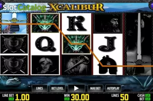 Скрин8. Xcalibur HD слот