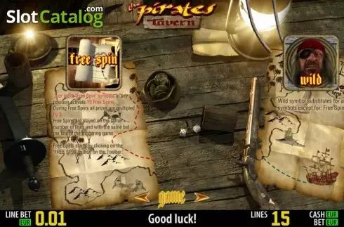 Скрин3. The Pirates Tavern HD слот