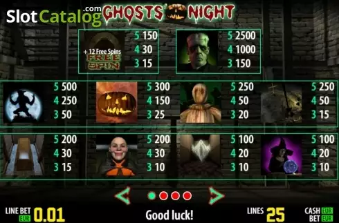 Скрин2. Ghosts' Night HD слот